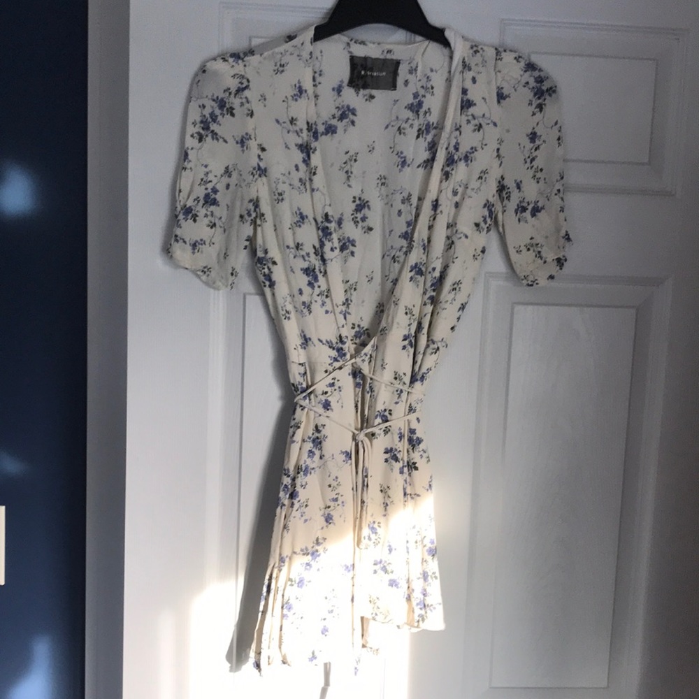 Reformation wrap dress